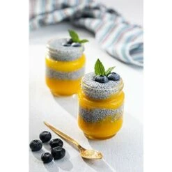 Lacor - Bicchieri Yogurtiera 7 Pezzi, Barattolo In Vetro Trasparente Con Coperchio Bianco A Vite Per Yogurt, Capacità 190 Ml, Senza BPA -Piccoli Elettrodomestici 70715359 3