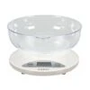 Beper BP.802 Bilancia Da Cucina Digitale, Ciotola Trasparente Rimovibile, Alimenti Solidi E Liquidi, Sensore Alta Precisione, Fino A 5 Kg, Display LCD, Unità Di Misura Grammi E Libre, Bianca -Piccoli Elettrodomestici 70717365 1