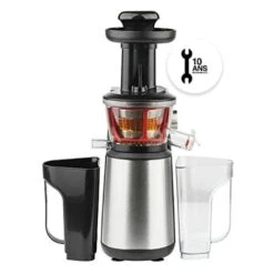 H.Koenig GSX12 Estrattore Di Succo A Freddo, 60 Giri/min, Frutta E Verdura, Spremitura Lenta, Acciaio Inox, BPA Free, 1L, 400W 7 H.Koenig GSX12 Estrattore Di Succo A Freddo, 60 Giri/min, Frutta E Verdura, Spremitura Lenta, Acciaio Inox, BPA Free, 1L, 400W -Piccoli Elettrodomestici 70777755 2