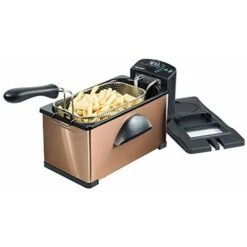 Bestron Copper Collection Friggitrice, 2000 W, 3.5 Litri, Rame -Piccoli Elettrodomestici 70788451 4