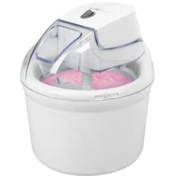 Clatronic ICM 3764 - Macchina Per Gelato, Per Preparare Sorbetti, Gelati E Yogurt, Fino A 1500 Ml Di Gelato, Bianco 263956