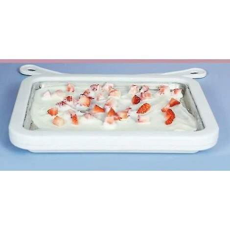 Gelatiera Arrotolata, Frozen Yogurt. Padella Per Gelato Istantaneo 5 Gelatiera Arrotolata, Frozen Yogurt. Padella Per Gelato Istantaneo - immagine 3