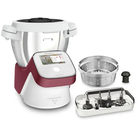 Robot Da Cucina Multifunzionale 3l 1550w Red Edition - Hf934510 - Moulinex 4 Robot Da Cucina Multifunzionale 3l 1550w Red Edition - Hf934510 - Moulinex - immagine 2