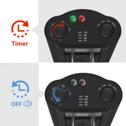 Aigostar Kenny - Friggitrice Ad Olio In Acciaio Inox 3 Litri Con Timer E Controllo Della Temperatura. Contenitore Rimovibile, Coperchio Di Visualizzazione E Cestello Per Friggere Con Ganci. 2200 W -Piccoli Elettrodomestici 72603428 3