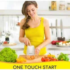 Aigostar Aimee - Tritatutto Da Cucina Elettrico, Mini Tritatutto Ricaricabile USB Con 3 Lame Acciaio Inossidabile, 250ML Robot Da Cucina Da. Avvio A Un Pulsante Con Blocco Per Sicurezza Per Bambini. 11 Aigostar Aimee - Tritatutto Da Cucina Elettrico, Mini Tritatutto Ricaricabile USB Con 3 Lame Acciaio Inossidabile, 250ML Robot Da Cucina Da. Avvio A Un Pulsante Con Blocco Per Sicurezza Per Bambini. -Piccoli Elettrodomestici 72603452 5