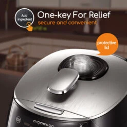 Aigostar Pentola A Pressione Programmabile E Multifunzionale, 7 In 1, Ricetta PDF Online. 5 Litri Con Pentola Interna Antianderente, 900W -Piccoli Elettrodomestici 72603459 4