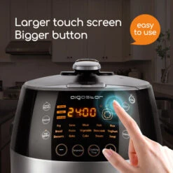 Aigostar Pentola A Pressione Programmabile E Multifunzionale, 7 In 1, Ricetta PDF Online. 5 Litri Con Pentola Interna Antianderente, 900W -Piccoli Elettrodomestici 72603459 5