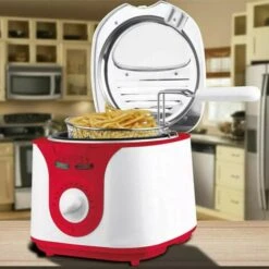 Friggitrice Elettrica Ad Olio Ad Immersione, 1450W 2 Litri