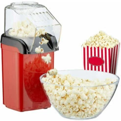 Macchina Per Pop Corn Elettrica 1400W Popcorn Senza Olio
