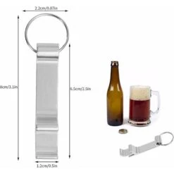 Portachiavi Apribottiglie, Mini Apribottiglie In Alluminio Per Birra - Chiave Apribottiglie, Per Apribottiglie Con Gambe - Portachiavi Apribottiglie Tascabile Per Birra, 2 Monete D'argento 10 Portachiavi Apribottiglie, Mini Apribottiglie In Alluminio Per Birra - Chiave Apribottiglie, Per Apribottiglie Con Gambe - Portachiavi Apribottiglie Tascabile Per Birra, 2 Monete D'argento -Piccoli Elettrodomestici 74763542 4