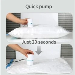 Pompa Elettrica Per Sacchi Compressi Pompa Per Sacchi Sottovuoto Da Viaggio Mini Sigillatrice Sottovuoto Per Vestiti Macchina Per Sigillare Sacchetti Di Immagazzinaggio -Piccoli Elettrodomestici 74923964 4