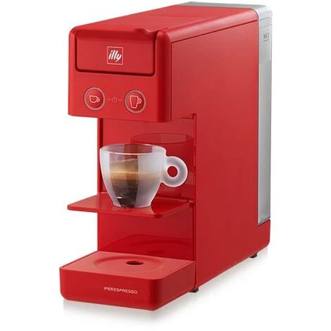 Illy Macchina Da Caffè Semi Automatica Iperespresso Serbatoio 0.7 Lt. Potenza 850 W Colore Rosso 4 Illy Macchina Da Caffè Semi Automatica Iperespresso Serbatoio 0.7 Lt. Potenza 850 W Colore Rosso - immagine 2