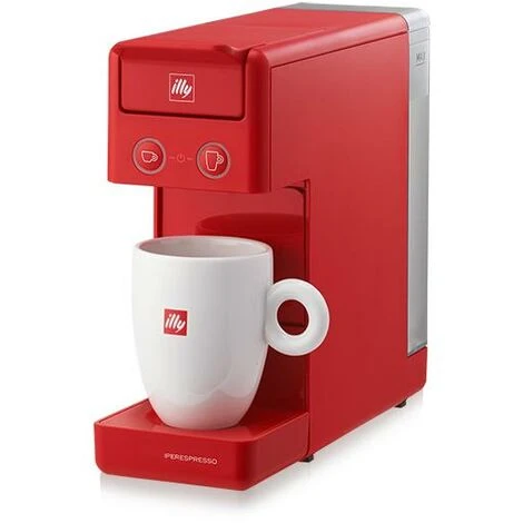 Illy Macchina Da Caffè Semi Automatica Iperespresso Serbatoio 0.7 Lt. Potenza 850 W Colore Rosso 5 Illy Macchina Da Caffè Semi Automatica Iperespresso Serbatoio 0.7 Lt. Potenza 850 W Colore Rosso - immagine 3
