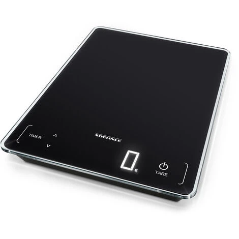 Bilancia Da Cucina Elettronica Soehnle SHN61506 Page Profi 100 Superficie Piana Rettangolo Nero 2 Bilancia Da Cucina Elettronica Soehnle SHN61506 Page Profi 100 Superficie Piana Rettangolo Nero