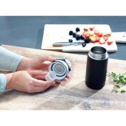 Leifheit 03243 Tazza Da Viaggio 350 Ml Nero Acciaio Inossidabile 10 Leifheit 03243 Tazza Da Viaggio 350 Ml Nero Acciaio Inossidabile -Piccoli Elettrodomestici 76021898 4