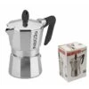 CAFFETTIERA 3 TZ BRILLANTATA PEDRINI ALLUMINIO MANICO NERO -Piccoli Elettrodomestici 76026920 1