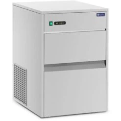 Macchina Del Ghiaccio Macchina Cubetti Ghiaccio 50kg/24h Acciaio Inox