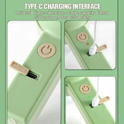 Set Tagliaverdure Elettrico Portatile 4 In 1, Robot Da Cucina Wireless Per Aglio Pepe Peperoncino Cipolla Sedano Carne Zenzero Con Spazzola -Piccoli Elettrodomestici 77494445 5