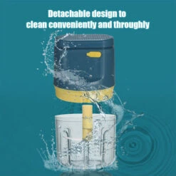 Tritatutto Elettrico Mini Tritatutto Per Cipolle 3 Lame Affilate Frullatore Per Aglio Portatile Mini Mixer Per Condimento 230 Ml (blu) -Piccoli Elettrodomestici 77496177 3