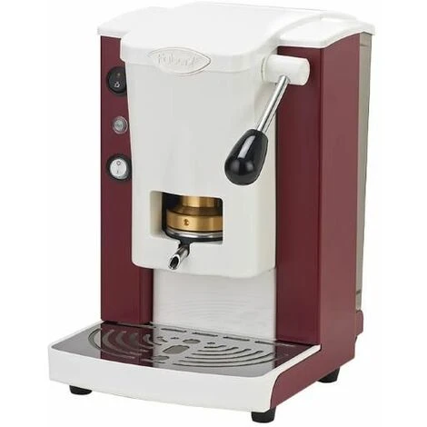 Faber Piccola Slot Basic - Macchina Per Caffe Con Pressacialda In Ottone - Telaio In Metallo Borgogna E Frontale In Policarbonato Bianco - FABNSMPBORBBAS 3 Faber Piccola Slot Basic - Macchina Per Caffe Con Pressacialda In Ottone - Telaio In Metallo Borgogna E Frontale In Policarbonato Bianco - FABNSMPBORBBAS