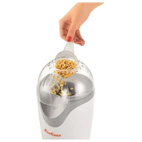 Clatronic PM 3635 Macchina Ad Aria Calda Per Pop Corn Bianco 4 Clatronic PM 3635 Macchina Ad Aria Calda Per Pop Corn Bianco - immagine 2