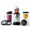 Magic Bullet Di Nutribullet, Frullatore Elettrico, Frullatore Piccolo, Confezione Con 7 Accessori, Potenza 250 Watt, Grigio, MBR10 -Piccoli Elettrodomestici 78986755 1
