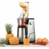 H.koenig GSX22 Estrattore Di Succo, 3 Filtri Per Succo, Tubo Extra Large, 60 Giri/min, Spremitura Lenta, Acciaio Inox, BPA Free 1L, 400W -Piccoli Elettrodomestici 78988979 1
