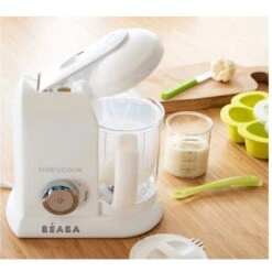 Beaba Baby Robot 4in1 1100ml Bianco/argento - 912675 - Béaba -Piccoli Elettrodomestici 79331470 4