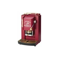 Faber Pro Deluxe Macchina Da Caffialde 44mm Cherry Red Ottone - PROCHERRYBASOT