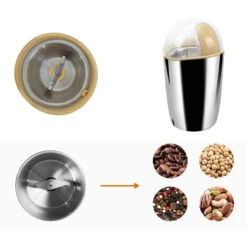 Macina Caffe Elettrico 600W Capacita 85gr Macinino Spezie OG-606 -Piccoli Elettrodomestici 82078736 3