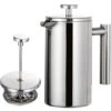 Caffettiera French Press Da 350 Ml/800 Ml/1000 Ml Caffettiera Isolata A Doppia Parete In Acciaio Inossidabile (350 Ml) -Piccoli Elettrodomestici 82105558 1