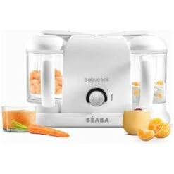 Beaba Baby Robot 4in1 2200ml Bianco - 912737 - Béaba -Piccoli Elettrodomestici 82851255 4