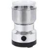Grinder Domestico Mini Polverizzatore Elettrico Per Erbe In Acciaio Inossidabile Lama A Quattro Lame 150W Trituratore Per Caffè Ultrafine Ad Alta Potenza (Argento, Spina Europea) -Piccoli Elettrodomestici 85895292 1