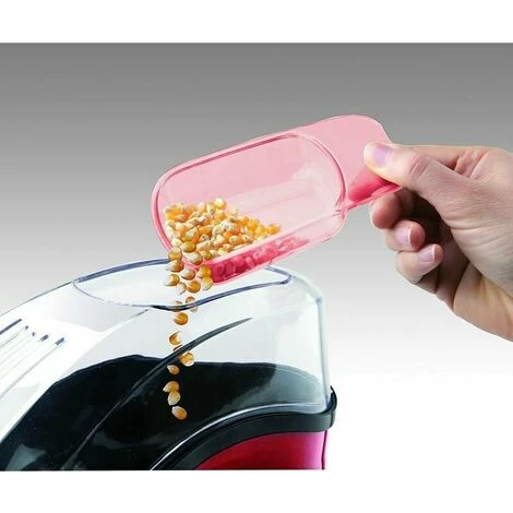 POP'N'CORN - Macchina Per Popcorn 1100W, Cottura Ad Aria Calda, Pronto In 3 Minuti, Spia Di Accensione, Rosso 6 POP'N'CORN - Macchina Per Popcorn 1100W, Cottura Ad Aria Calda, Pronto In 3 Minuti, Spia Di Accensione, Rosso - immagine 4