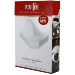La Cafetière - Carta Da Filtro Per Caffè Sbiancata, Taglia 4, 100 Pezzi, In Confezione Regalo