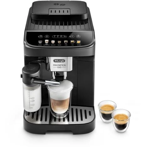 De'Longhi Magnifica Evo Perfetto, Macchina Automatica Per Caffè In Chicchi, ECAM292.81.B, Macinacaffè Integrato, Pannello Comandi Ad Icone Colorate, Sistema LatteCrema, Nero. Nuovo Modello 2022. 3 De'Longhi Magnifica Evo Perfetto, Macchina Automatica Per Caffè In Chicchi, ECAM292.81.B, Macinacaffè Integrato, Pannello Comandi Ad Icone Colorate, Sistema LatteCrema, Nero. Nuovo Modello 2022.