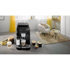 De'Longhi Magnifica Evo Perfetto, Macchina Automatica Per Caffè In Chicchi, ECAM292.81.B, Macinacaffè Integrato, Pannello Comandi Ad Icone Colorate, Sistema LatteCrema, Nero. Nuovo Modello 2022. 8 De'Longhi Magnifica Evo Perfetto, Macchina Automatica Per Caffè In Chicchi, ECAM292.81.B, Macinacaffè Integrato, Pannello Comandi Ad Icone Colorate, Sistema LatteCrema, Nero. Nuovo Modello 2022. -Piccoli Elettrodomestici 86325231 2