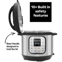 Instant Pot Electric Pressure Cooker Duo Mini 3L, 7-in-1 Multi-Cooker, Stainless Steel Pressure Cooker, 700 W 9 Instant Pot Electric Pressure Cooker Duo Mini 3L, 7-in-1 Multi-Cooker, Stainless Steel Pressure Cooker, 700 W -Piccoli Elettrodomestici 86327881 3