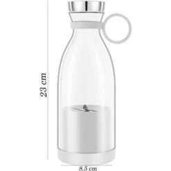 Mini Frullatore Portatile USB Da Viaggio Succo Frutta Mixer Frullati 300ML JN988 -Piccoli Elettrodomestici 86431593 5