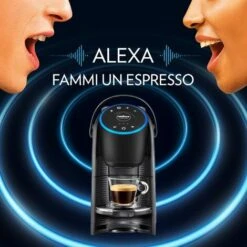 Lavazza, A Modo Mio Voicy, Macchina Caffè Per Espresso, Con Controllo Vocale, Alexa Integrata E Controllo Smart Home, Compatibile Con Capsule Lavazza A Modo Mio E Con App Piacere Lavazza, Nera -Piccoli Elettrodomestici 86645870 4