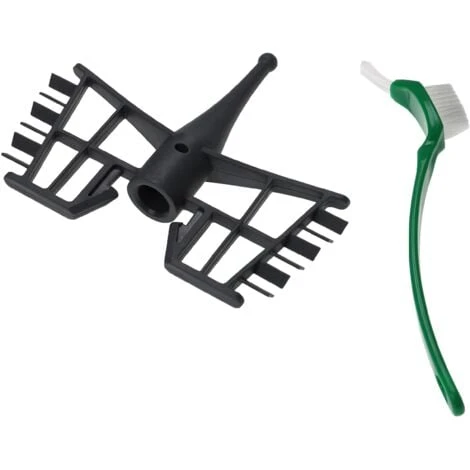 Vhbw Farfalla Compatibile Con Silvercrest Monsieur Cuisine Connect SKMC 1200 Robot Da Cucina - Frusta A Farfalla + Spazzola, Plastica, Grigio Scuro 3 Vhbw Farfalla Compatibile Con Silvercrest Monsieur Cuisine Connect SKMC 1200 Robot Da Cucina - Frusta A Farfalla + Spazzola, Plastica, Grigio Scuro