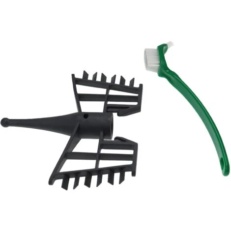 Vhbw Farfalla Compatibile Con Silvercrest Monsieur Cuisine Connect SKMC 1200 Robot Da Cucina - Frusta A Farfalla + Spazzola, Plastica, Grigio Scuro 4 Vhbw Farfalla Compatibile Con Silvercrest Monsieur Cuisine Connect SKMC 1200 Robot Da Cucina - Frusta A Farfalla + Spazzola, Plastica, Grigio Scuro - immagine 2