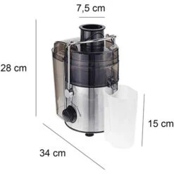 Centrifuga Frutta Verdura Estrattore Di Succo A Freddo 800W Spremiagrumi JB-176 -Piccoli Elettrodomestici 87225110 5
