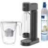 Philips Water Kit Completo Gasatore GoZero Colore Nero + Caraffa Filtrante Da 2,6 Litri -Piccoli Elettrodomestici 88589707 1