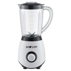 Buck Muvip 1300w 1,5l Frullatore A Caraffa - 2 Velocità - Lame In Acciaio Inox - Funzione Tritaghiaccio - Blocco Di Sicurezza - Blocco Di Sicurezza