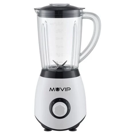 Buck Muvip 1300w 1,5l Frullatore A Caraffa - 2 Velocità - Lame In Acciaio Inox - Funzione Tritaghiaccio - Blocco Di Sicurezza - Blocco Di Sicurezza 3 Buck Muvip 1300w 1,5l Frullatore A Caraffa - 2 Velocità - Lame In Acciaio Inox - Funzione Tritaghiaccio - Blocco Di Sicurezza - Blocco Di Sicurezza