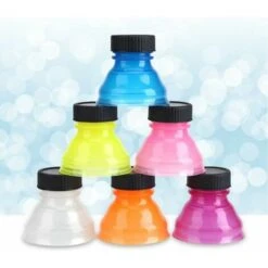 Lotto Di 6 Couvercles De Canette De Boisson, Bouchons De Bouteille En Plastique Réutilisables Pour Boissons Gazeuses Fraîches -Piccoli Elettrodomestici 91198855 5