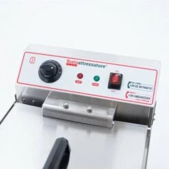 Friggitrice Elettrica Professionale Litri Singola Vasca In Acciaio Inox Per Pub Bar Ristoranti Da Banco - 220 Volt - 16 Litri -Piccoli Elettrodomestici 91343436 5