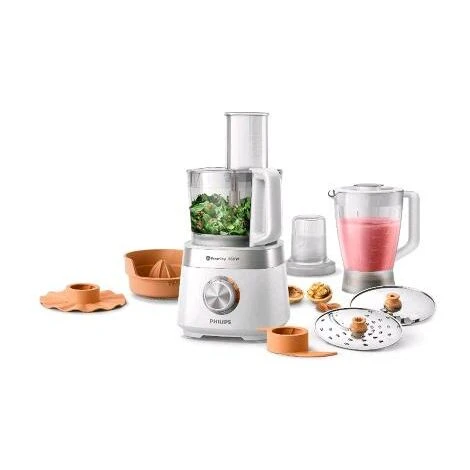 PHILIPS HR7530/00 ROBOT DA CUCINA MULTIFUNZIONE CON FRULLATORE TRITATUTTO E SPREMIAGRUMI 850 W 2.1 LITRI ACCIAIO INOSSIDABILE BIANCO SILVER 3 PHILIPS HR7530/00 ROBOT DA CUCINA MULTIFUNZIONE CON FRULLATORE TRITATUTTO E SPREMIAGRUMI 850 W 2.1 LITRI ACCIAIO INOSSIDABILE BIANCO SILVER