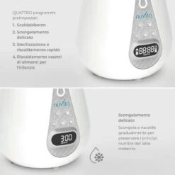 Nuvita Scaldabiberon Digitale Con Funzione Sterilizzatore 9 Nuvita Scaldabiberon Digitale Con Funzione Sterilizzatore -Piccoli Elettrodomestici 91927672 3